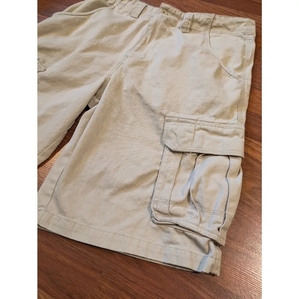 Vintage Y2K 10000 Ft Above Sea Level Cargo Shorts Mens 36 Baggy 23